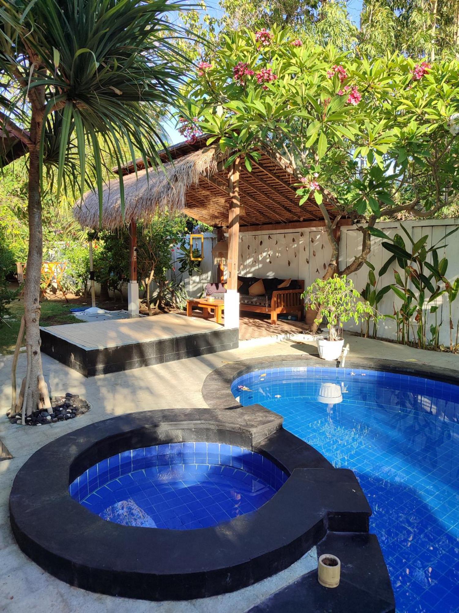 길리 아이르 Gili Moonlight Retreat 빌라 외부 사진
