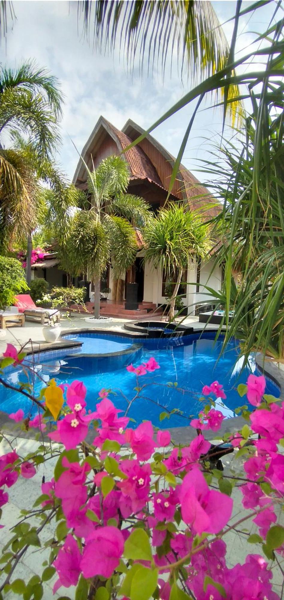길리 아이르 Gili Moonlight Retreat 빌라 외부 사진